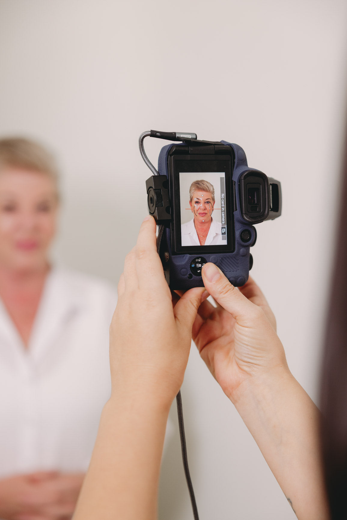Clinical skin analysis using advanced skin imaging at Your Aesthetic in Berwick